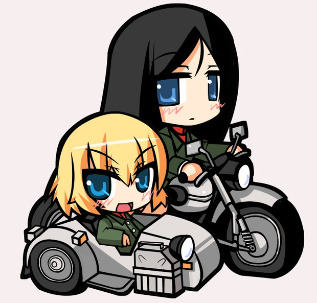 カチューシャとノンナとサイドカー