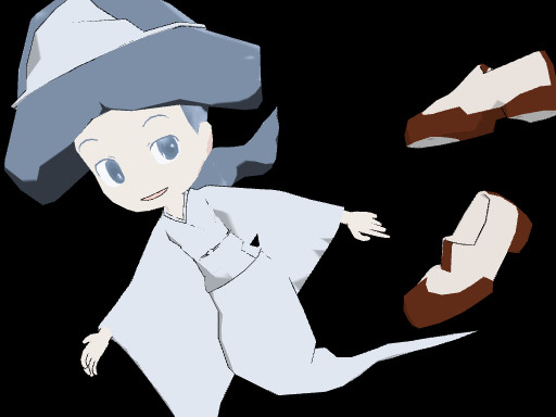 義足のmoses 幽霊ちゃん 配布 テンパカ さんのイラスト ニコニコ静画 イラスト