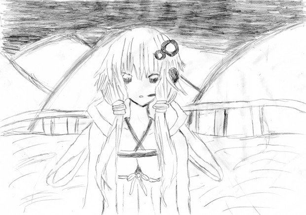 綺麗に結月ゆかりを描いてみたかった ご覧の有様だよ ゆゆ さんのイラスト ニコニコ静画 イラスト