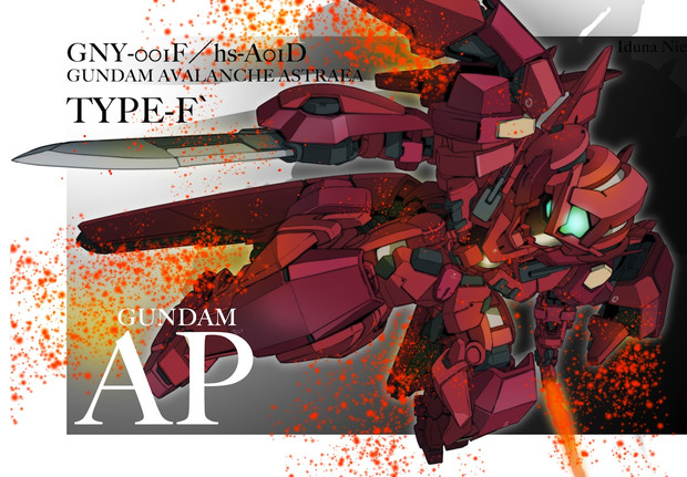 【ガンダムAP】アヴァランチアストレアTYPE-Fダッシュ