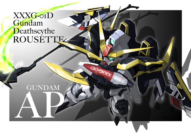 ガンダムap デスサイズ ルーセット 飯綱 錵 さんのイラスト ニコニコ静画 イラスト