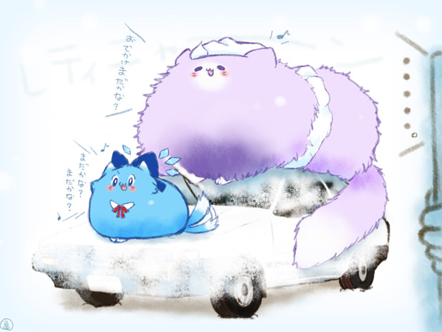 50年に一度の大雪の原因 亀作 さんのイラスト ニコニコ静画 イラスト