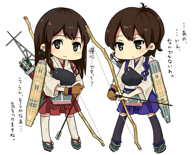 赤城さんと加賀さん Saika さんのイラスト ニコニコ静画 イラスト