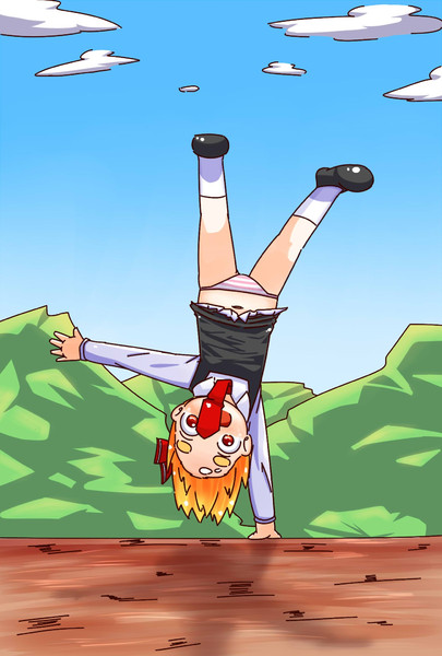 逆立ちるーみあ パトちゃん さんのイラスト ニコニコ静画 イラスト