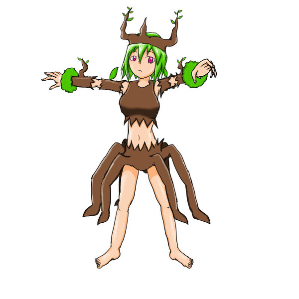 オーロット擬人化 鮫茸 さんのイラスト ニコニコ静画 イラスト