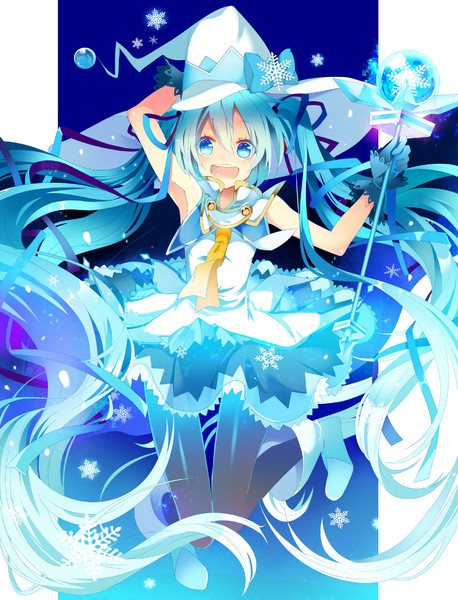 雪ミク14 手鞠 さんのイラスト ニコニコ静画 イラスト