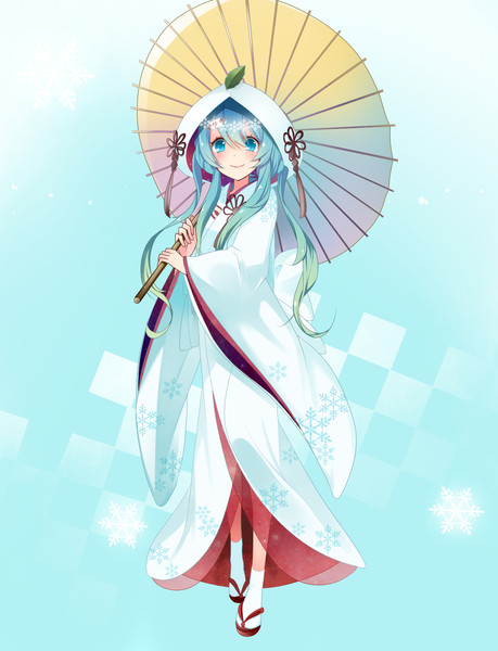 雪ミク13 手鞠 さんのイラスト ニコニコ静画 イラスト