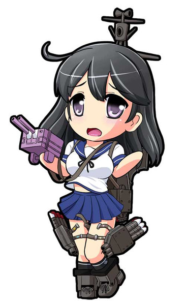 綾波型駆逐艦10番艦　潮　「び、びっくりしました……！」