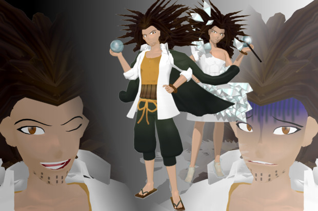 Mmd 葉隠 康比呂 モデル配布 モデ 更新した V 1 3 Pikadude さんのイラスト ニコニコ静画 イラスト