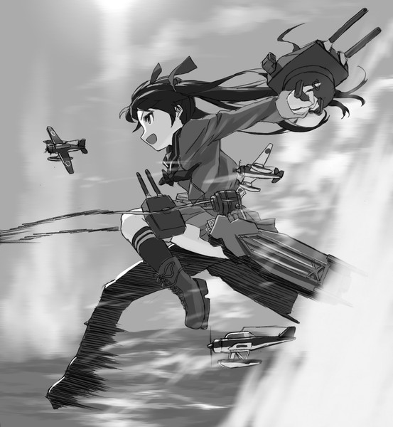 三隈の立体的な砲雷撃戦 Blew Andwhite さんのイラスト ニコニコ静画 イラスト