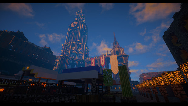 Minecraft 名も無き国の時計塔 Okoko さんのイラスト ニコニコ静画 イラスト