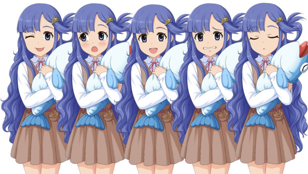 浅利七海の立ち絵 の ような物です たこ ゆでだこｐ さんのイラスト ニコニコ静画 イラスト