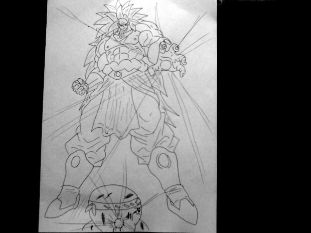 フィギュア ドラゴンバトラーズ 良かれ ブロリー 超サイヤ人3