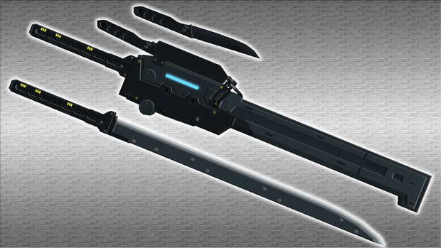 Mmd 雷電用武器2 わにあういる さんのイラスト ニコニコ静画 イラスト