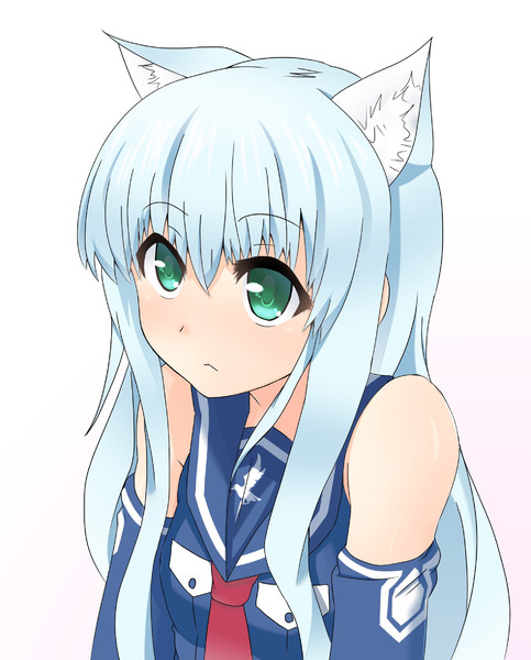 イオナがじっとこちらを見ています Apoll Yosshy さんのイラスト ニコニコ静画 イラスト