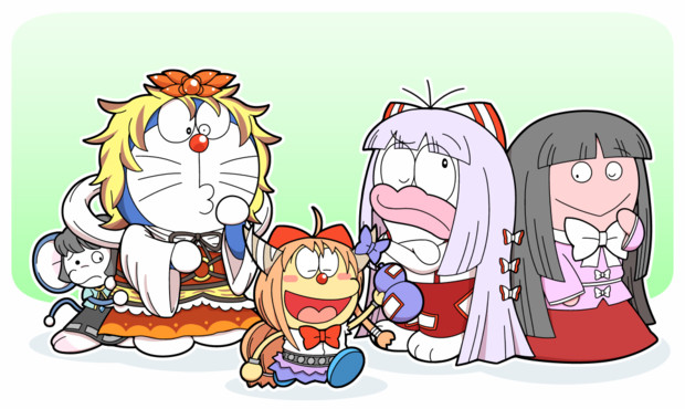 第10回東方シリーズ人気投票 どら痛 さんのイラスト ニコニコ静画 イラスト