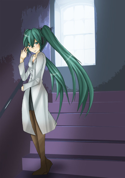 白衣 初音ミク 着てみたい Numaっぴ さんのイラスト ニコニコ静画 イラスト