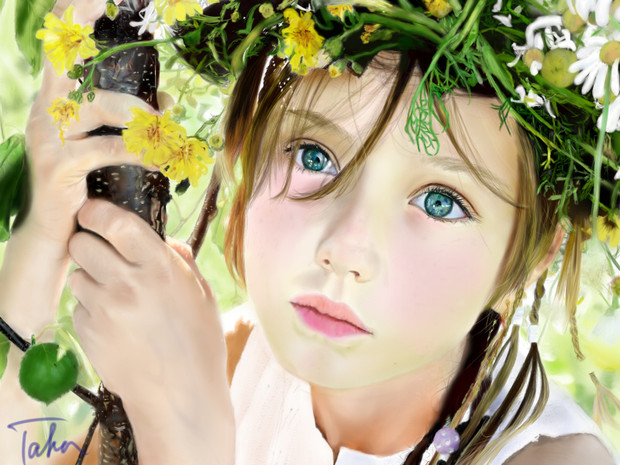 天使すぎじゃね 感ぱねー白人の女の子 タカ さんのイラスト ニコニコ静画 イラスト