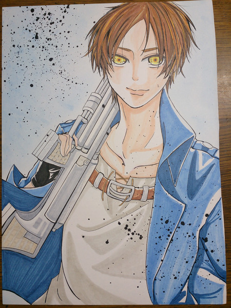 機関銃手エレン ゆきだるま さんのイラスト ニコニコ静画 イラスト