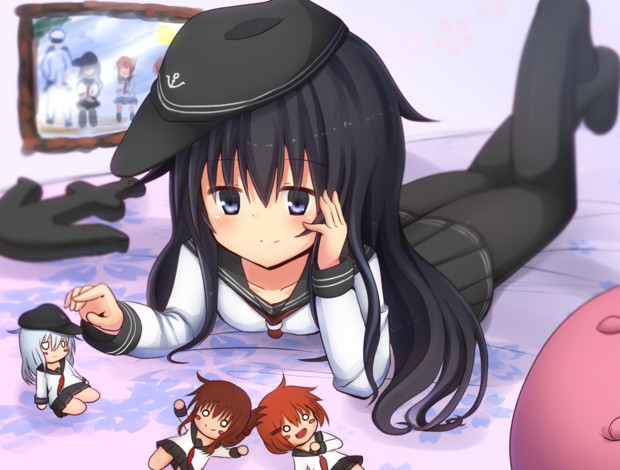 暁ちゃんと第六駆逐隊人形
