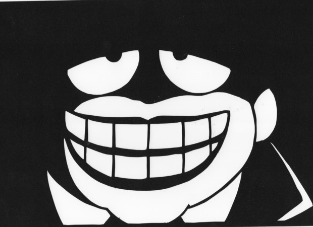 切り絵 喪黒福造 ニコニコ静画 イラスト