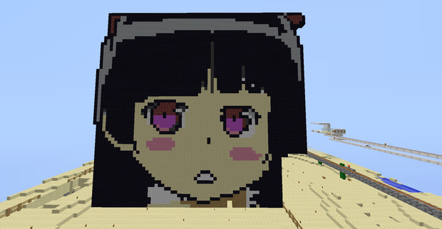 俺妹 黒猫を作ってみた 練習 マイクラ ニコニコ静画 イラスト