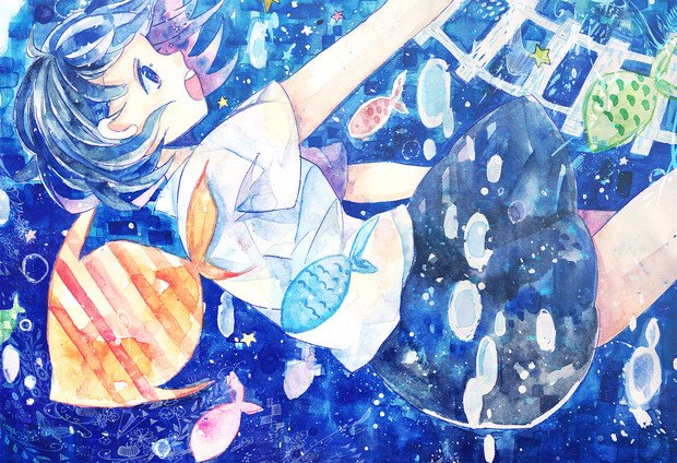 ウミユリ海底譚 白露 さんのイラスト ニコニコ静画 イラスト