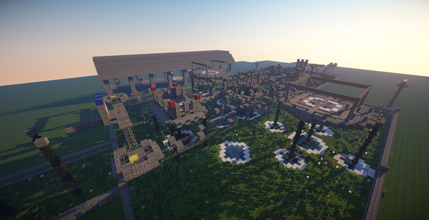 Minecraft Event Pvpmap No 3 空中神殿 Vsblitz Shiuno さんの