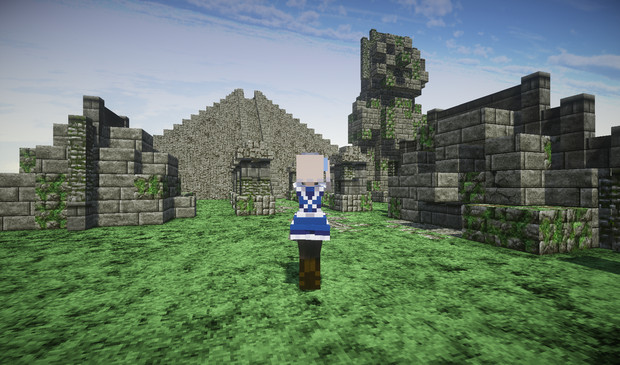 遺跡製作中・・・minecraft