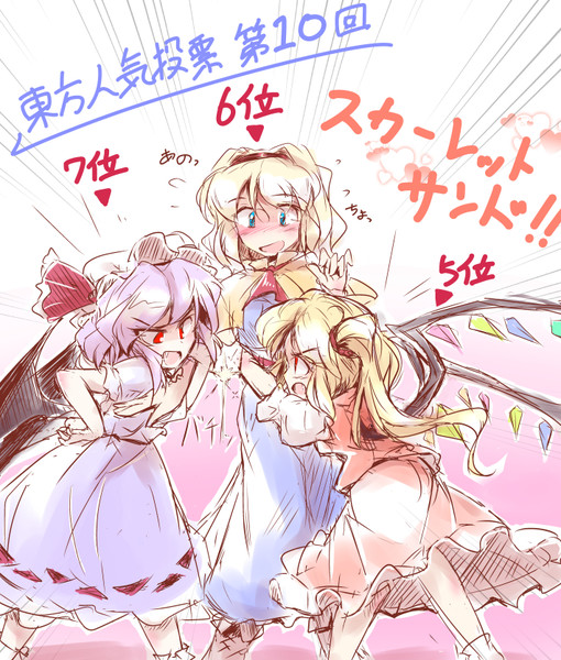 アリスさん６位でスカーレットサンドおめでとうございます ふみつき さんのイラスト ニコニコ静画 イラスト