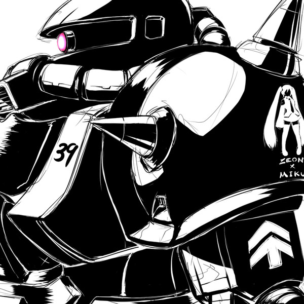 ザク ミクマーキング Flanker さんのイラスト ニコニコ静画 イラスト