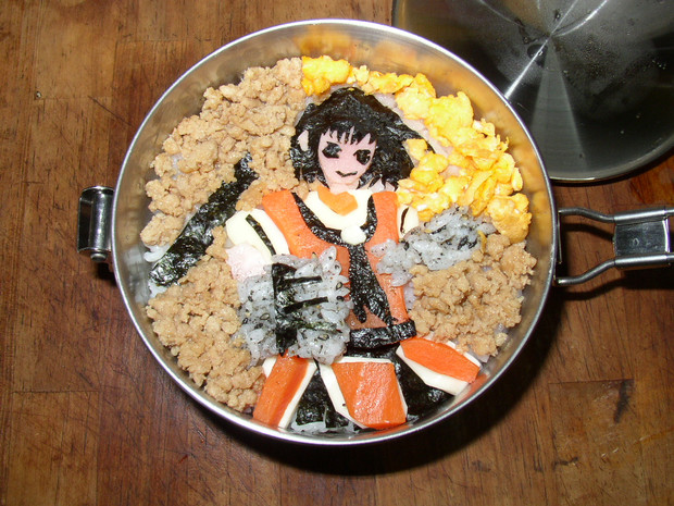 艦これ 川内を作ってみた キャラ弁 しばわん さんのイラスト ニコニコ静画 イラスト