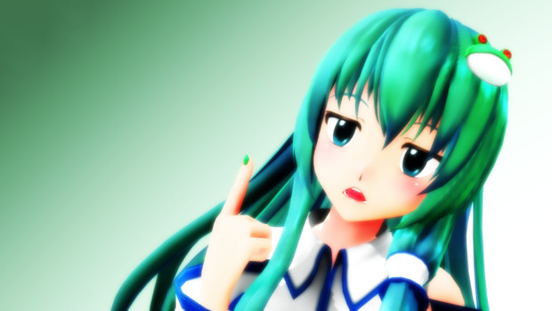 Mmd よくわからん早苗さん マハラ さんのイラスト ニコニコ静画 イラスト