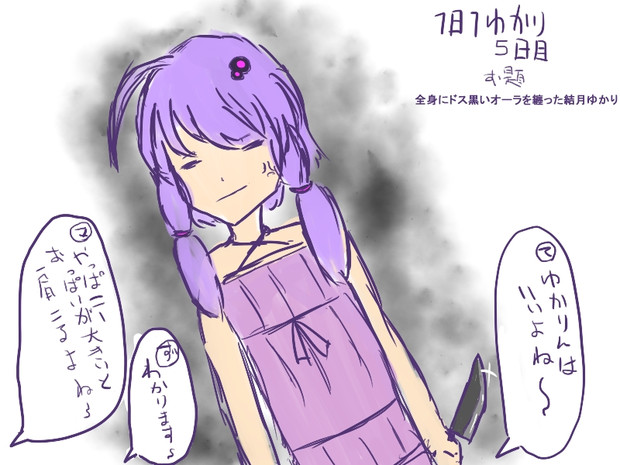 １日１ゆかり5日目 超田中 さんのイラスト ニコニコ静画 イラスト