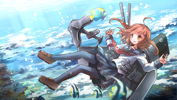 艦これ雷さん りすたる さんのイラスト ニコニコ静画 イラスト