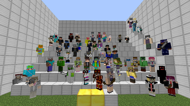 立ちはだかる敵を薙ぎ払え Pvp迷路 In Minecraft 撮影会 かなあみ さんのイラスト ニコニコ静画 イラスト