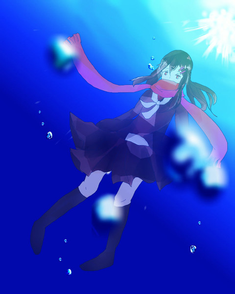 溺れて 沈む ゆふにか さんのイラスト ニコニコ静画 イラスト
