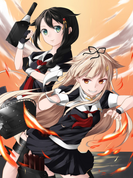 夕立 時雨 マキナ00 さんのイラスト ニコニコ静画 イラスト