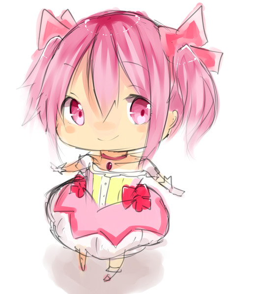 まどか二頭身ラクガキ やとてな さんのイラスト ニコニコ静画 イラスト