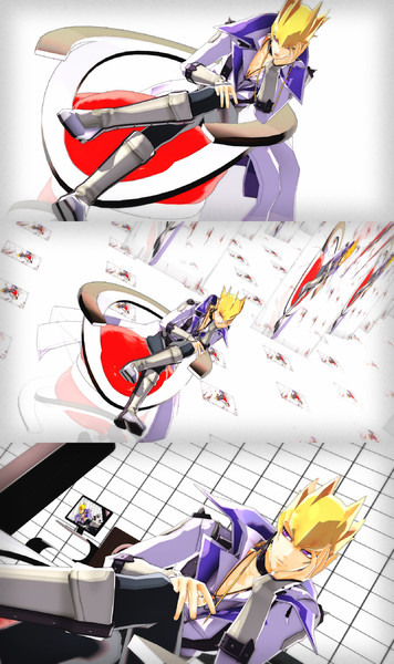 遊戯王mmd ジャックと赤い椅子 Hmr さんのイラスト ニコニコ静画 イラスト