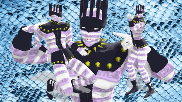 Mmd ホワイトスネイク作った 野生の何か さんのイラスト ニコニコ静画 イラスト