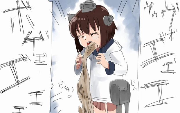 船酔い雪風ちゃん モモの水道水 さんのイラスト ニコニコ静画 イラスト