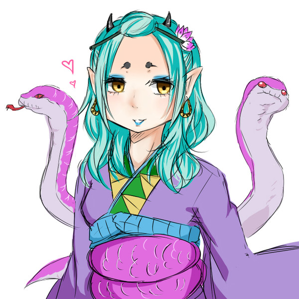 お香さん ニコニコ静画 イラスト