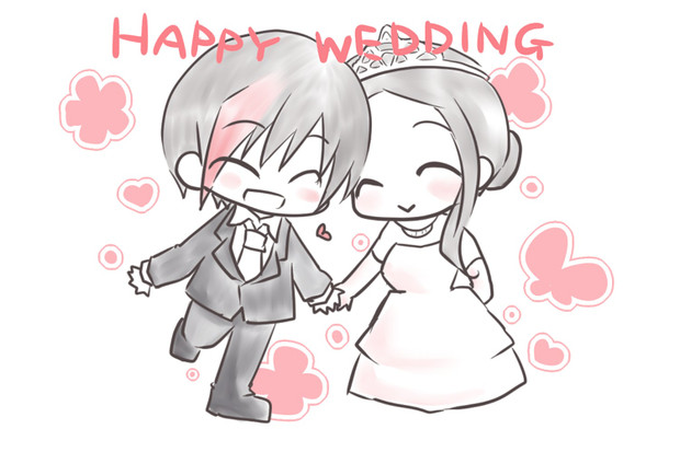 Happy Wedding たけのこささめ さんのイラスト ニコニコ静画