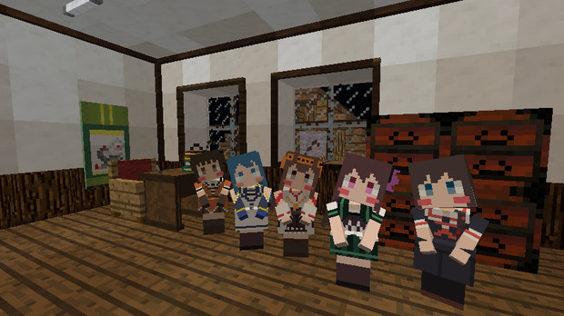 Minecraft 艦これメイドさん ニコニコ静画 イラスト