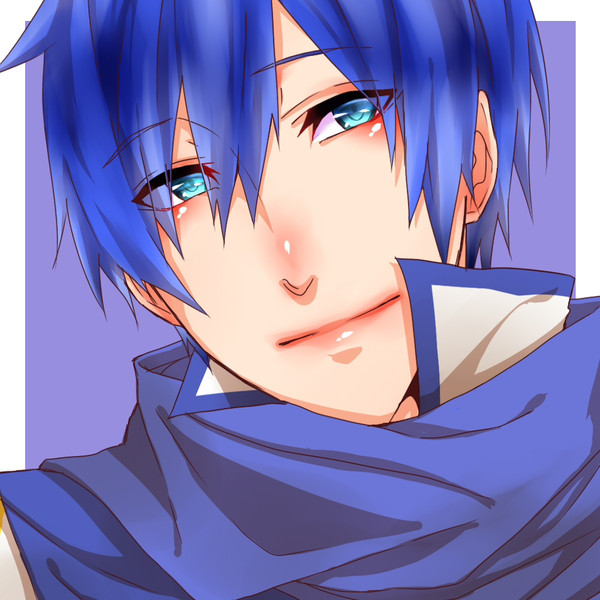 フリーアイコン Kaito兄さん ニコニコ静画 イラスト