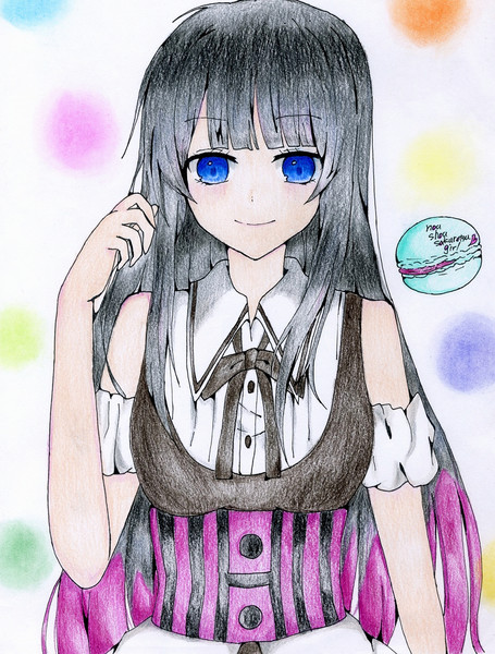脳漿炸裂ガール ニコニコ静画 イラスト