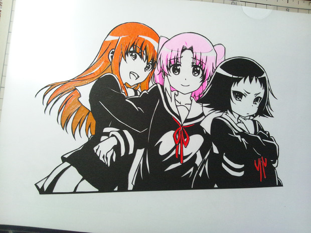 切り絵 未確認で進行形 暇人 さんのイラスト ニコニコ静画 イラスト