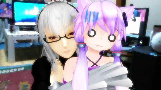 銀ちゃんとちびゆかちゃん