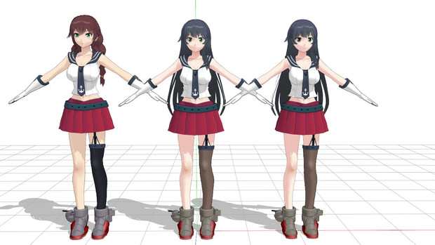 阿賀野型モデル更新 ニコニコ静画 イラスト